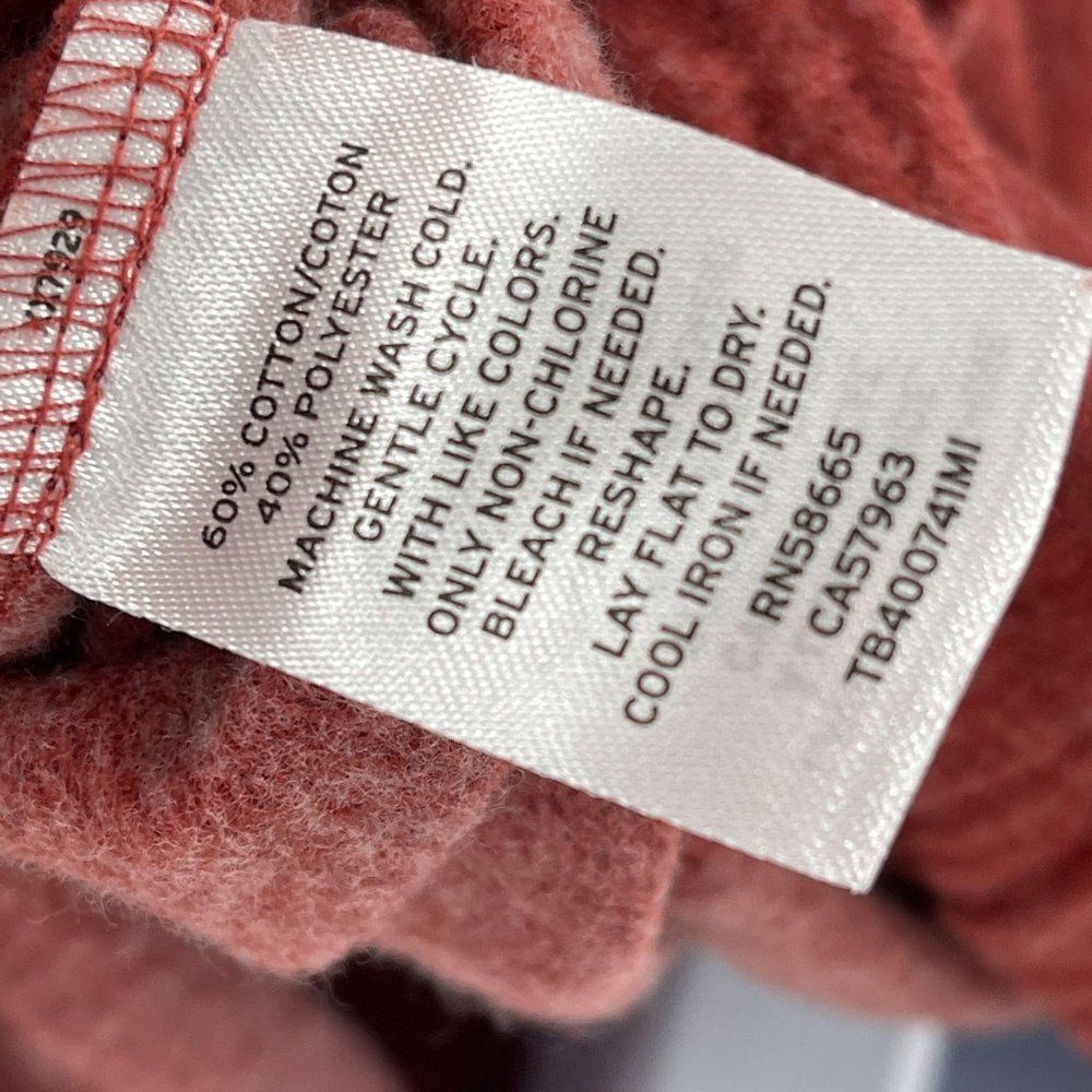 Treasure & Bond Red Long Sleeve Pullover Hoodie S - Picture 6 of 6